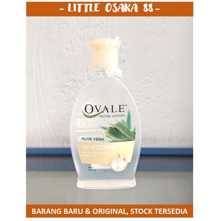 Ovale Facial Lotion Whitening Bengkoang 200 ml