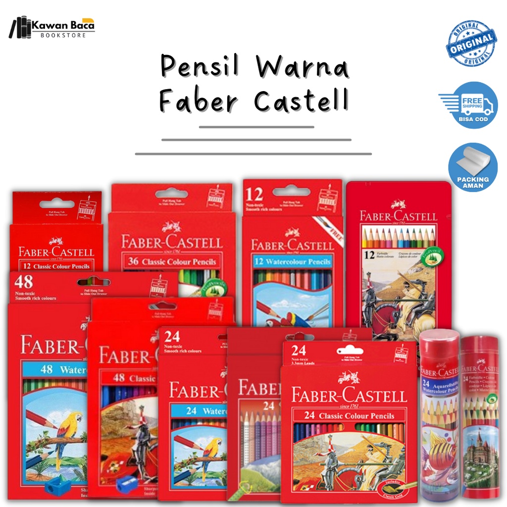 

Pensil Warna Faber Castell Original
