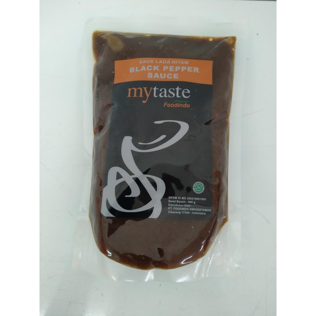 

My Taste Black pepper Sauce / saos lada hitam 500 Gr