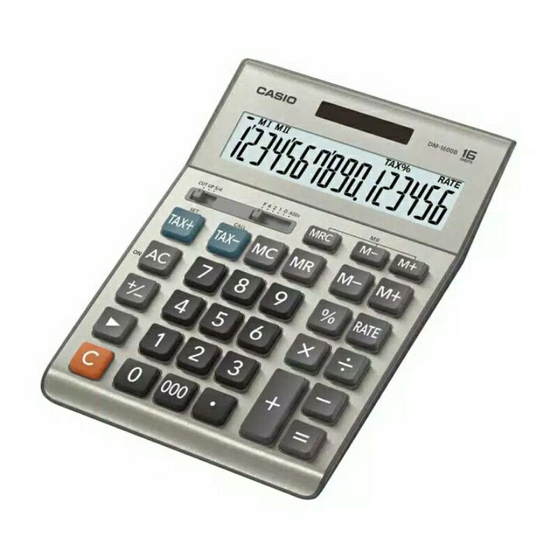 

kalkulator /Calculator Meja/Desktop Casio DM1600 #High Quality #Best Product #Garansi Resmi