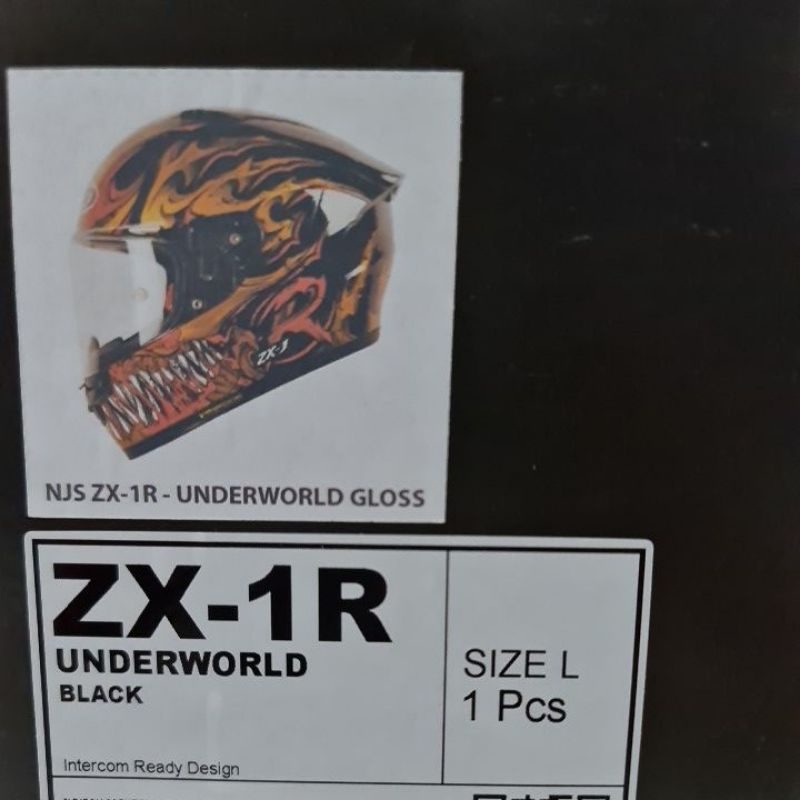 NJS ZX-1 R MOTIF (NEW)-UNDERWORLD BLACK