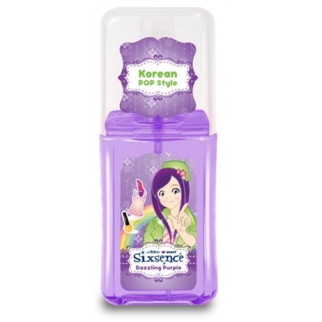 SIXSENCE DAZZLING PURPLE 100ml/BODY MIST SIXSENCE