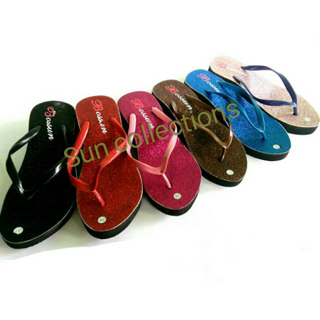 Promo!!! Wedges Pasir kilap (3) cm 1KG 8 pasang