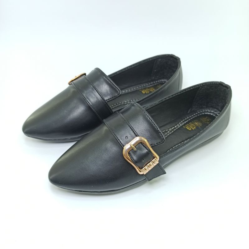 Andas Andis - Sepatu Flatshoes Pantofel Wanita Korry