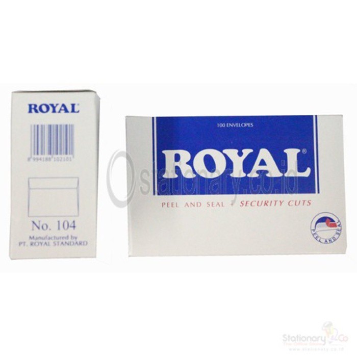 

Amplop Putih Royal no 104