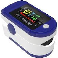 Fingertip pulse oxymeter Fingertip oximeter LCD Full Colour Pulse alat pengukur oksigen dalam darah