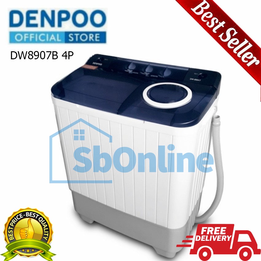 MESIN CUCI DENPOO DW 8907B 4P