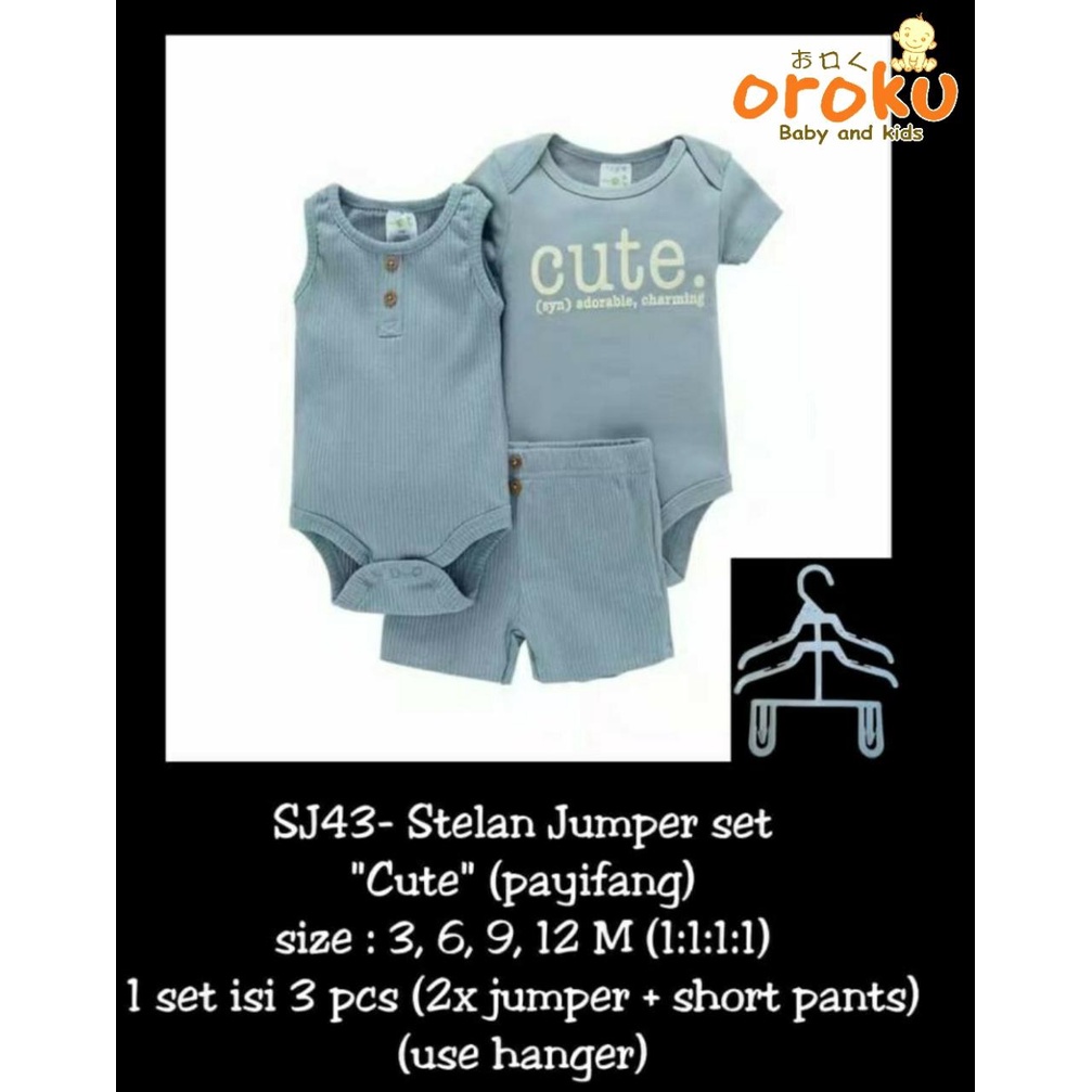 PAYIFANG JUMPER SETELAN BAYI / JUMPER BAYI