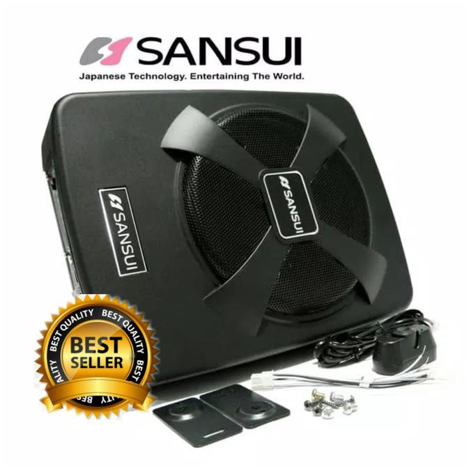 SUBWOOFER SLIM ACTIVE SANSUI SA FA1100-SUBWOOFER KOLONG JOK SANSUI