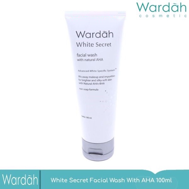WARDAH White | Crystal Secret Foaming Cleanser | Facial Wash with natural AHA 100ml