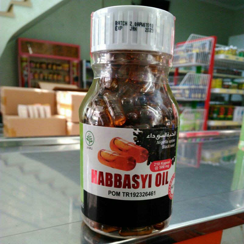 Habbasyi Oil 210 kapsul