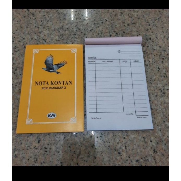 

nota kontan besar KNI