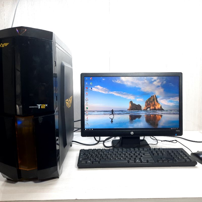 Paketan PC Rakitan Murah Core i7 Gen 4 Ram 4 GB HDD 500 GB VGA 1 GB LCD 20in Bergaransi