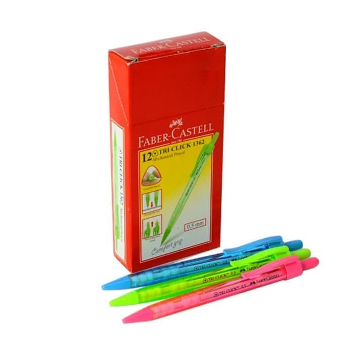 

Pensil Mekanik Faber Castell Tri Click 1362 0.5 mm