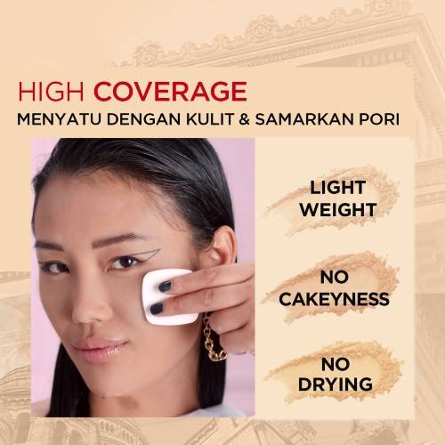 LOreal Paris Infallible Oil Killer High Coverage Powder - Natural Matte &amp; 24 Jam Oil Control