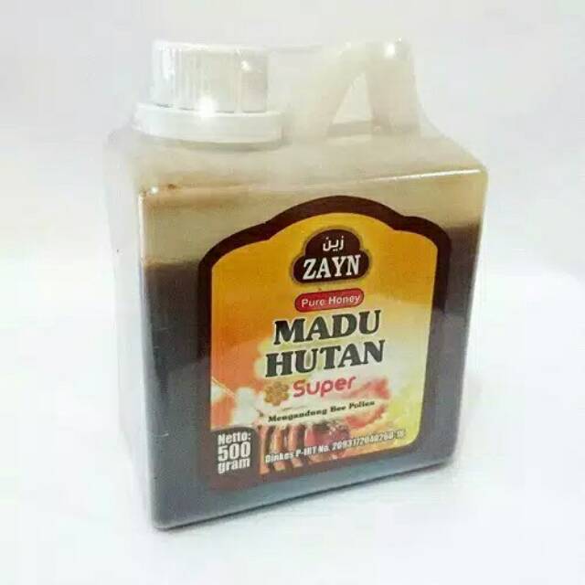 

ZAYN PURE HONEY MADU HUTAN SUPER BER BEE POLLEN 500gr