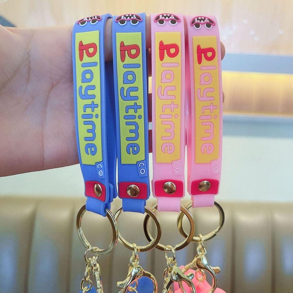 [Elegan] Wanita Gantungan Kunci Hadiah Unik Manis Mainan Liontin Desain Kartun Alloy Cartoon Key Holder