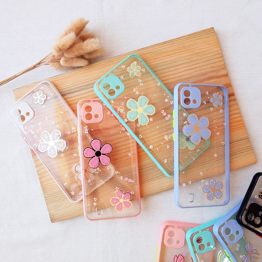 3D CASE OPPO A3S  A74 A9 2020 F9 NEO 9 RENO 5 REALME 5 C20 CASE  BLING 3D HARDCASE 3D MANIK