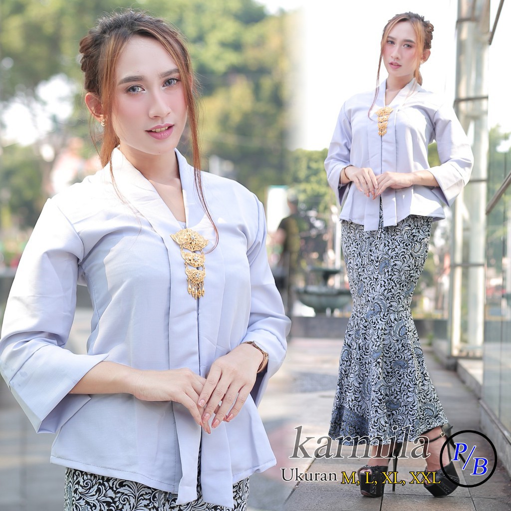 Set kebaya floy balotelli / kebaya set batik mix balotelli -kebaya modern /kebaya pesta -kebaya baru
