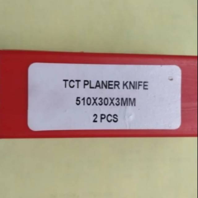Pisau Planer Knife TCT Size 510 Pisau Serut Pisau Ketam TCT
