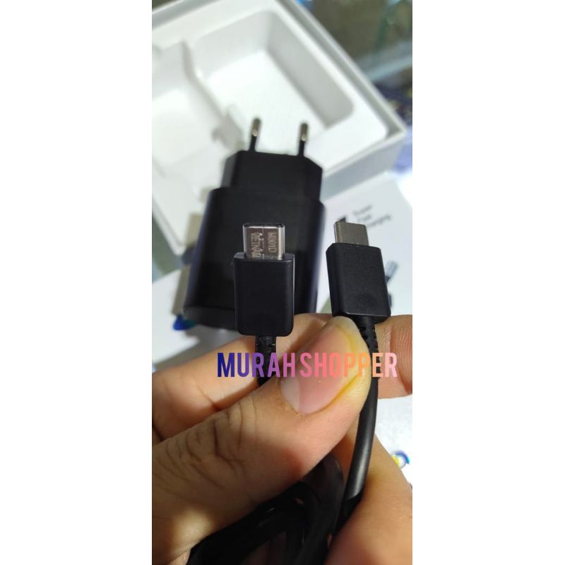 CHARGER SAMSUNG NOTE 20 ULTRA.S20 ULTRA.NOTE 10.S10.A71.A51 SUPER FAST CHARGING.ORIGINAL.BERGARANSI