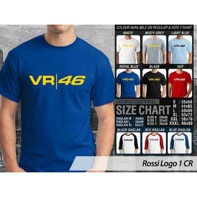 Kaos Motogp Rossi logo 1 CR | VR 46