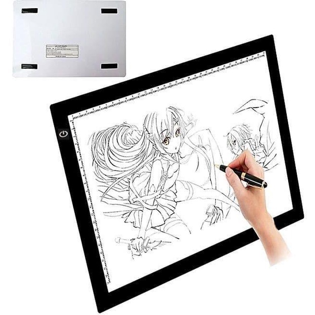 

LED Drawing Tracing Stensil Board A4 Papan Jiplak Gambar (PRO Series) Berkualitas