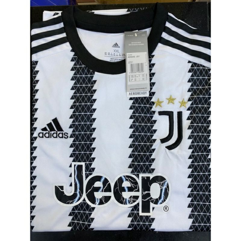 JERSEY BOLA BIG SIZE JUMBO XXL XXXL XXXXL 2XL 3XL 4XL JUVENTUS_ HOME 2022/23