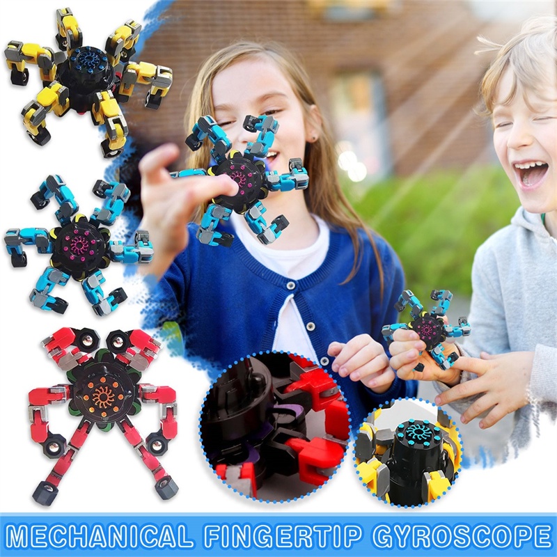 Mainan Rantai Fidget Spinner Anti Stress Untuk Anak / Dewasa