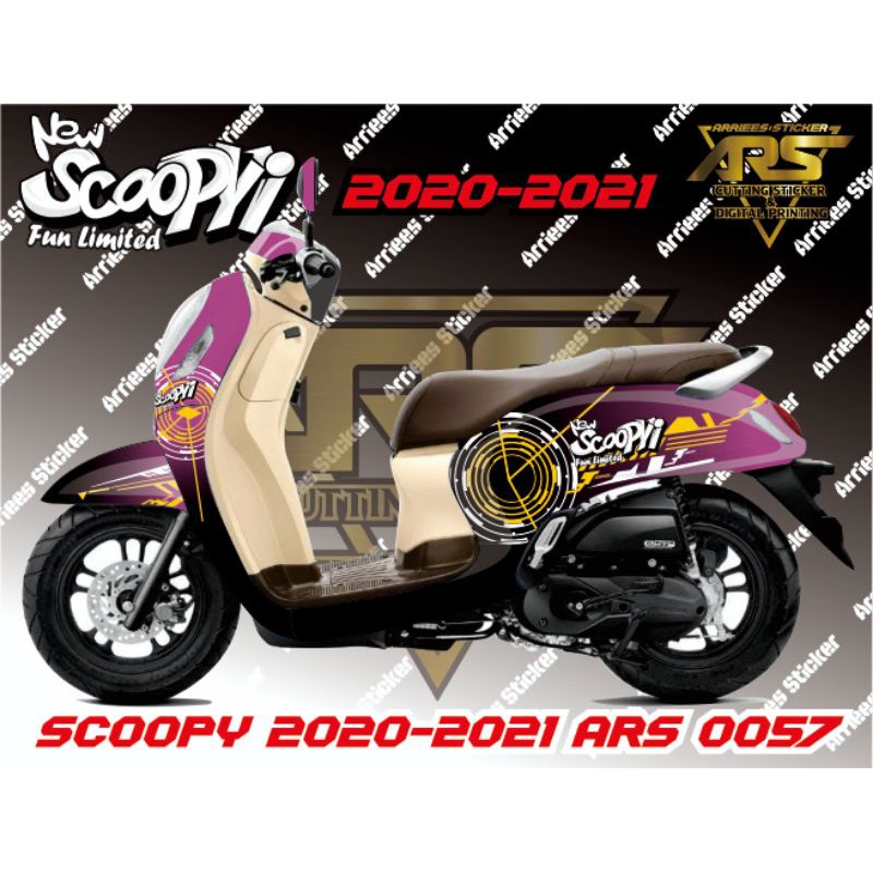 Decal scoopy 2021 full body custom