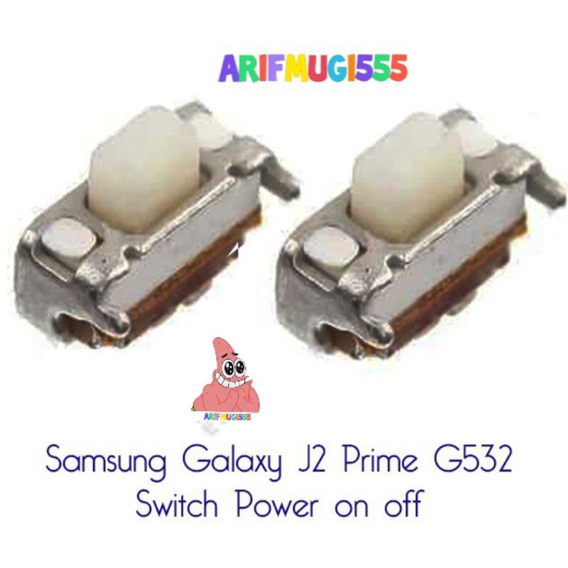 Switch Tombol on off Volume Samsung Galaxy J2 Prime G532 Original