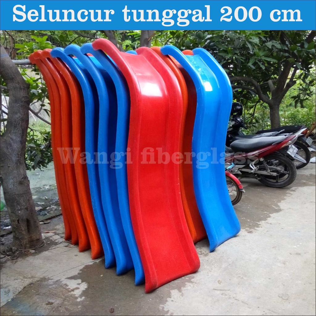 Perosotan anak fiber panjang  200 CM - seluncuran fiberglass panjang  200 CM