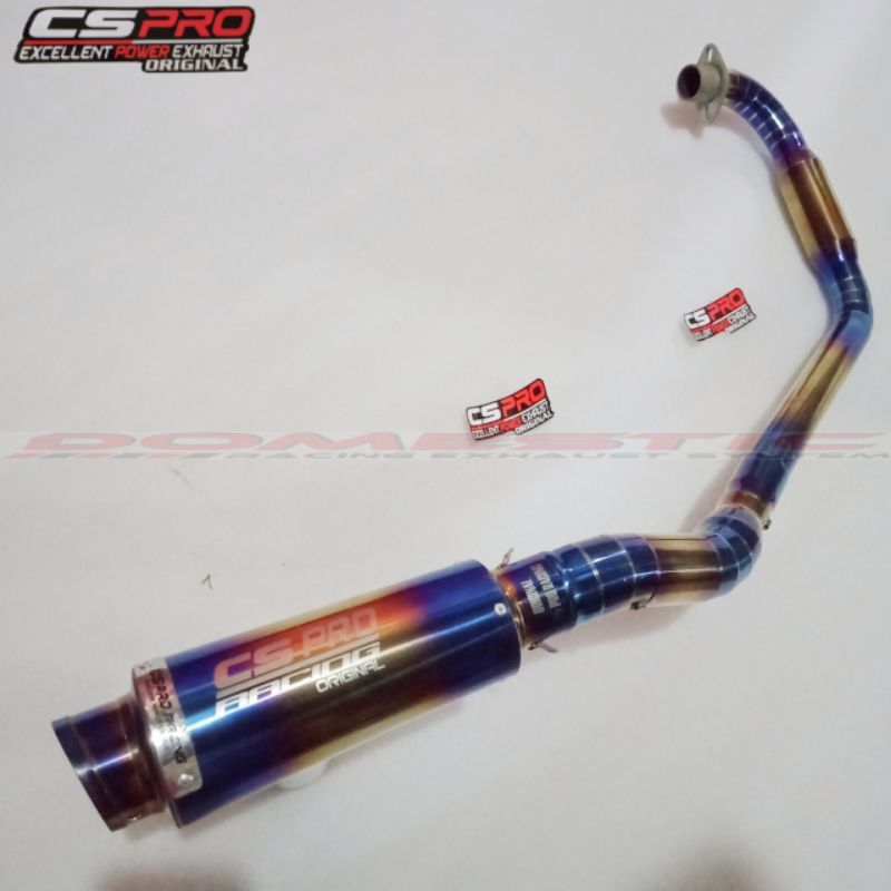 KNALPOT SONIC 150R SATRIA FU VIXION JUPITER MX 135 SUPRA GTR CS PRO ORIGINAL NOT WRX PROLINER RJM