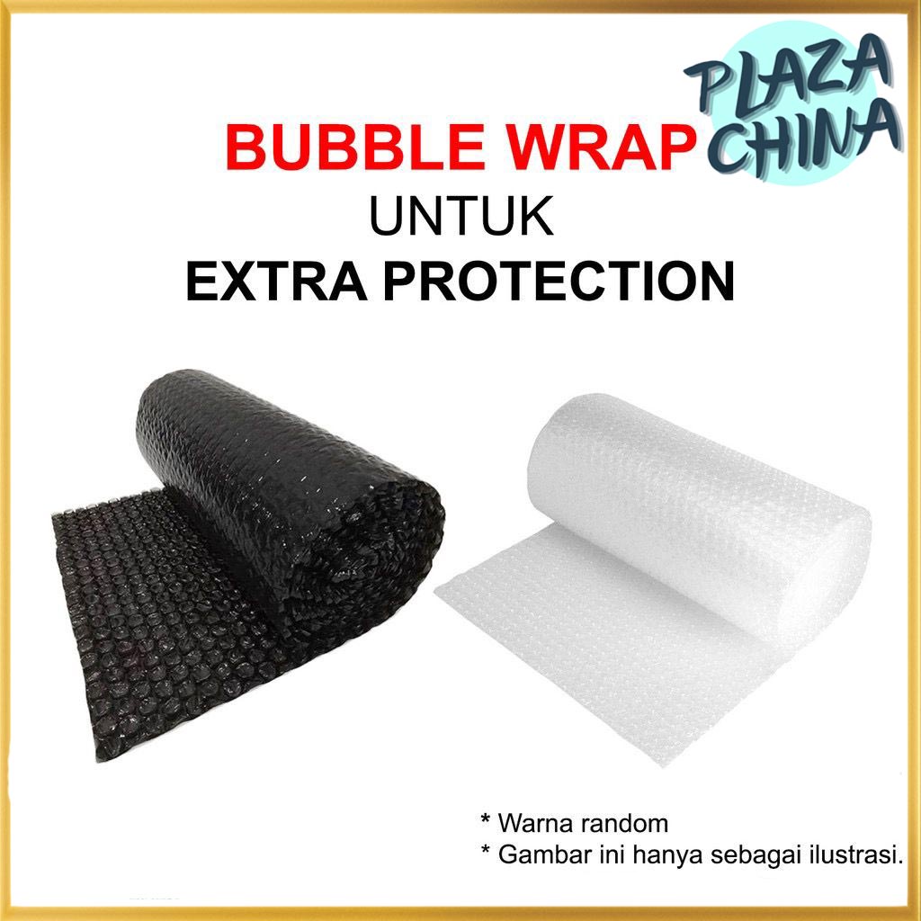 

Extra Bubble Wrap - Untuk PACKING AMAN & EXTRA PROTECTION