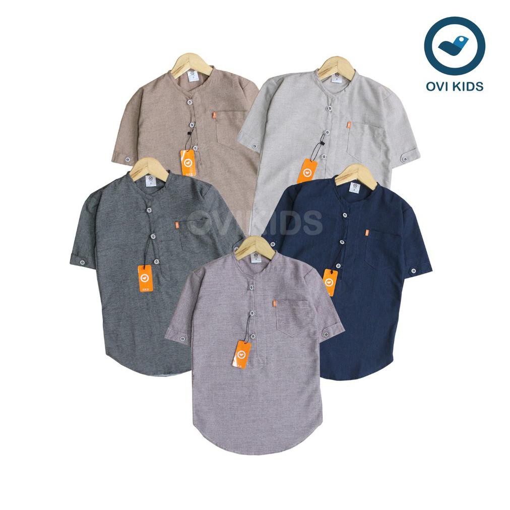 OVIKIDS - KURTA HANNAN | KEMEJA KOKO ANAK (KEMKO) (2-10TH)