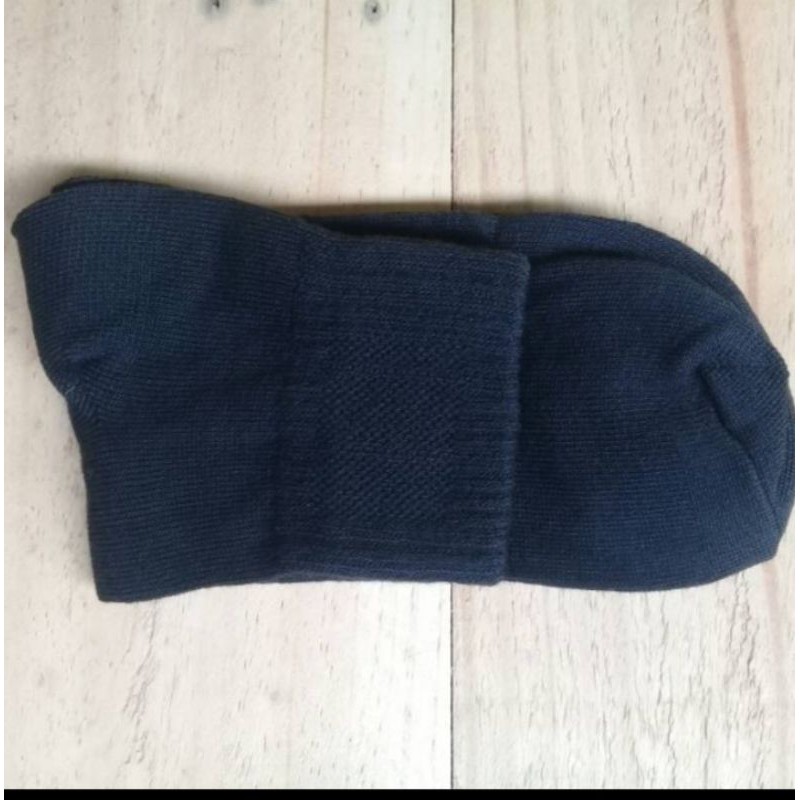 kaos kaki pendek hitam polos ( 3 pasang ) pria dan wanita