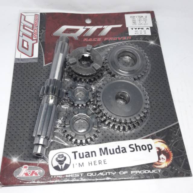 Gigi rasio qtt yamaha jupiter z type A