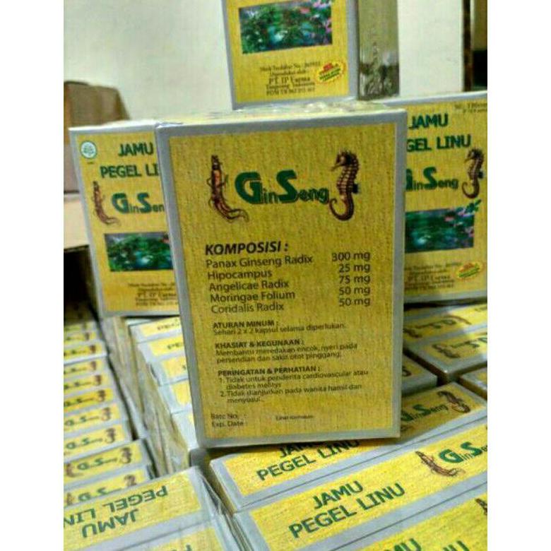 

[PROMO J0E54] JAMU PEGEL LINU GINGSENG di jamin ( Original ) Best Seller