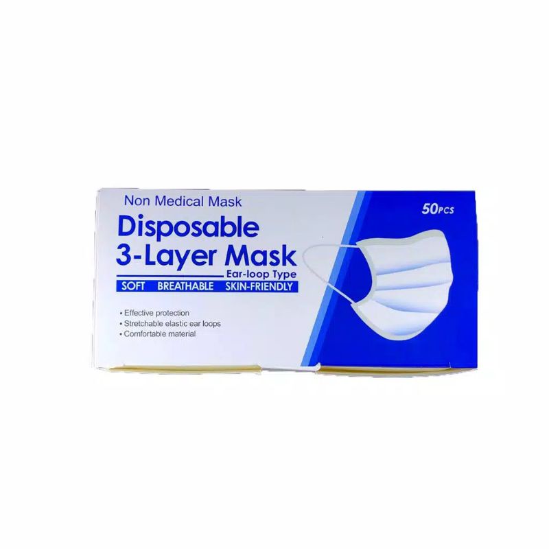 masker 3ply/masker dewasa/masker termurah