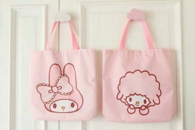 Tas Belanja Lipat Karakter Lucu Tas Tenteng /  Totobag / Tas Tenteng  / Tas Go Green