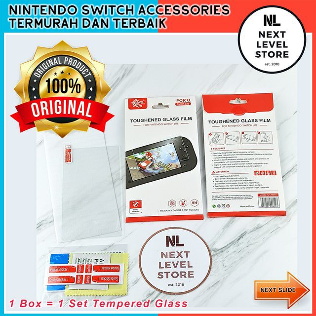Switch Lite Tempered Glass Screen Guard / Anti Gores Nintendo Switch Lite KJH Original