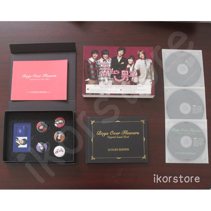 READY HAND BBF BOYS BEFORE FLOWERS LEE MIN HO MINHO KIMBUM KIM BUM HYUN JOONG SS501 OST LUXURY ED