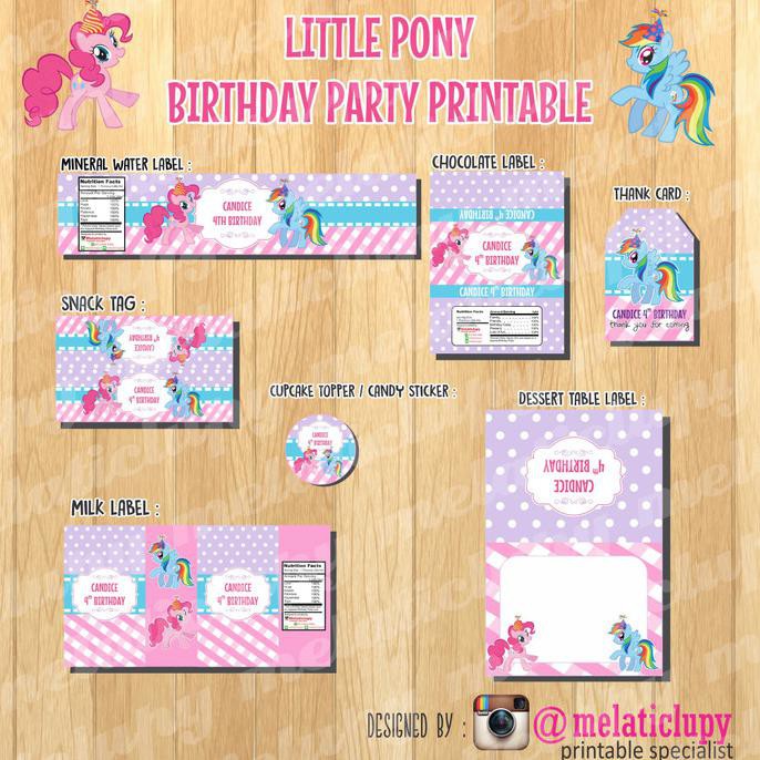 

Paket Stiker Dan Label Ulang Tahun Anak Tema Little Pony Terbaru
