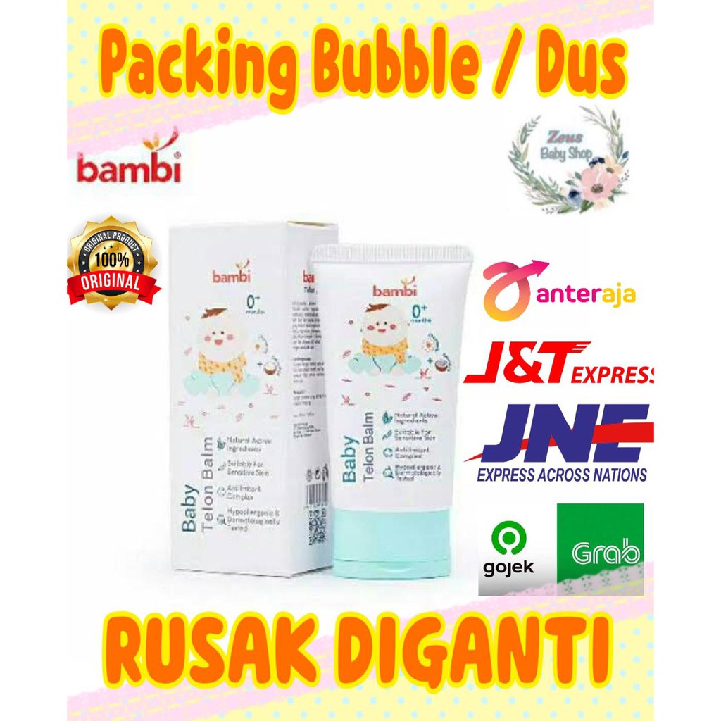 Bambi Telon Balm/Telon krim - Minyak telon - zeus