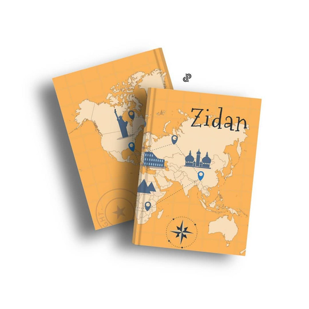 

Notebook Custom Nama | Jurnal | Diary | Buku Agenda | Notes | Catatan World Travel