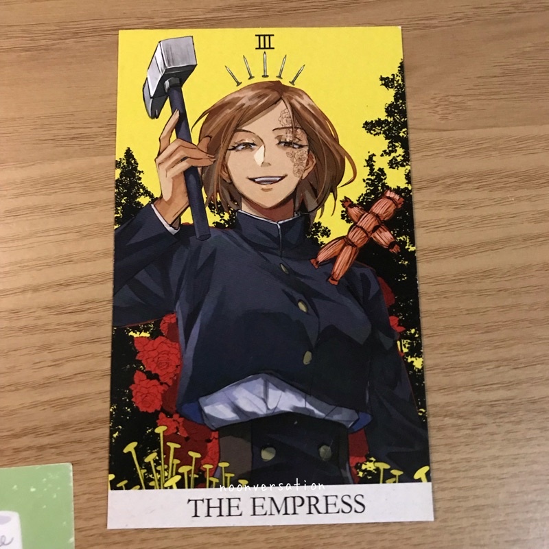 [BOOKED] Jujutsu Kaisen (JJK) Tarot Card Nobara by Kadeart
