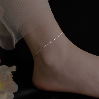 Image of Gelang Kaki Rantai Warna Silver Untuk Wanita