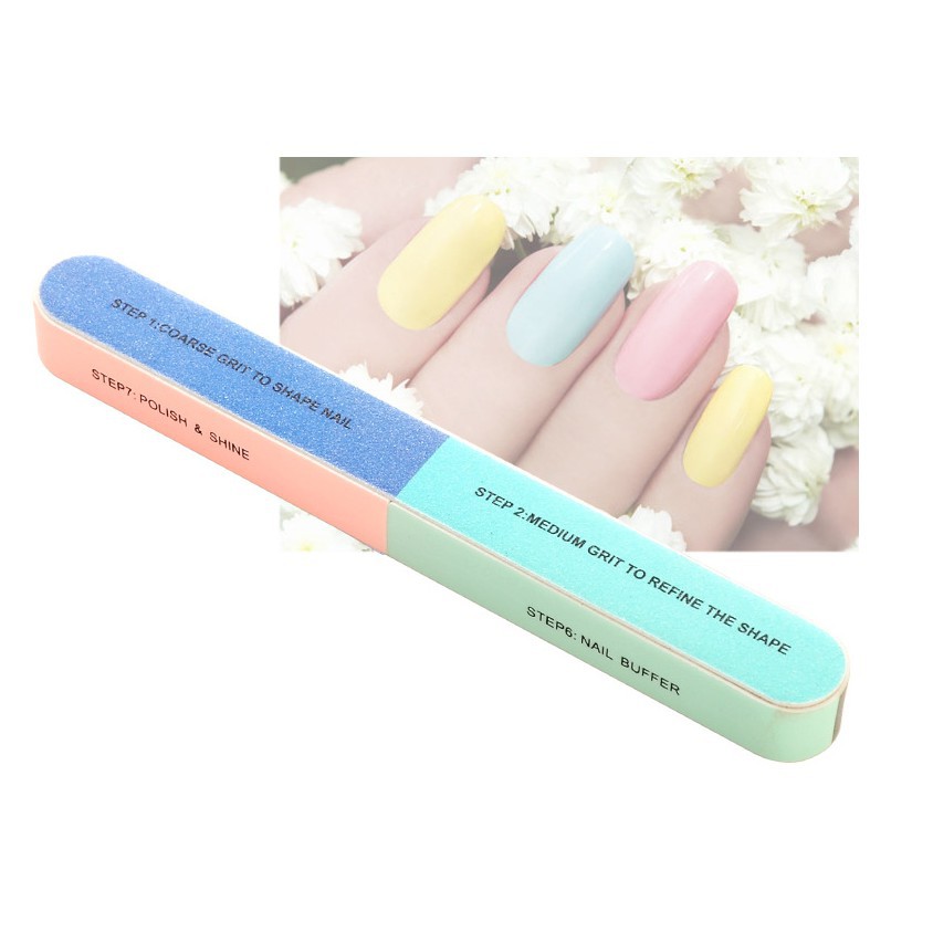 ALAT KIKIR AMPLAS KUKU MANICURE PEDICURE NAIL BUFFER GEL ART TOOL PENGIKIR