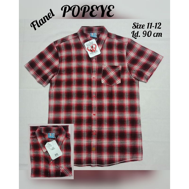 NEW POPEYE Kemeja Anak Laki-laki