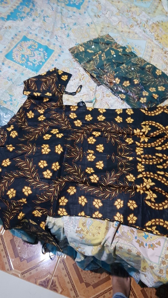 Maura Couple - Sania Ruffle Batik Couple Ori Ndoro Jowi Garansi Termurah Shopee - Batik Modern Solo